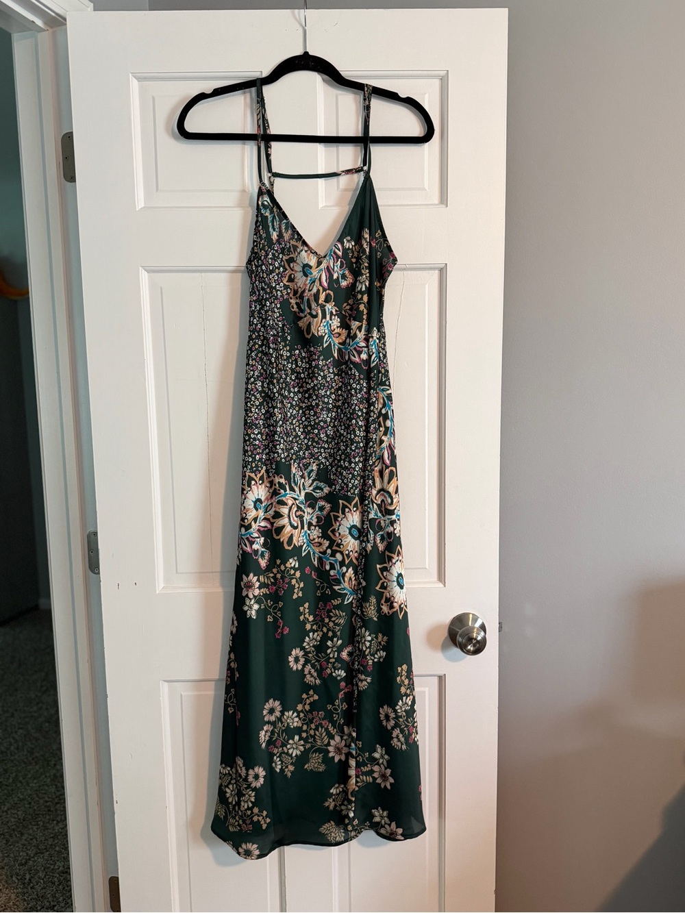 Free people intimately your better side slip dress green large - Picture 3 of 7